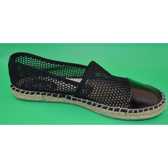 Circus by Sam Edelman Women's Summer Flat Espadrille, Sz 6 Black - Picture 5 of 7